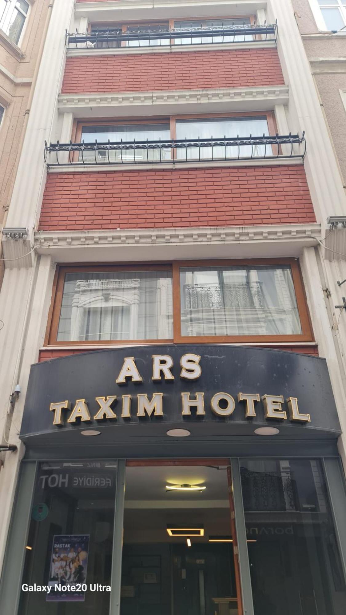 Ars Taxim Hotel Истанбул Екстериор снимка